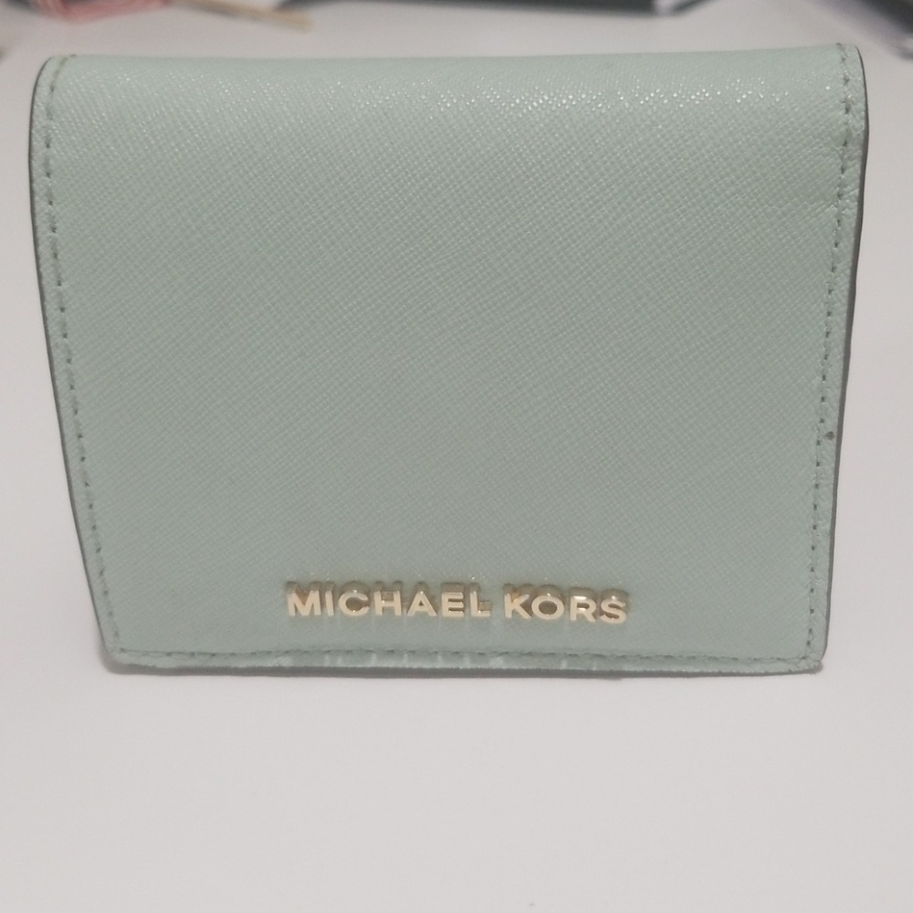 Michael Kors Blue Wallet